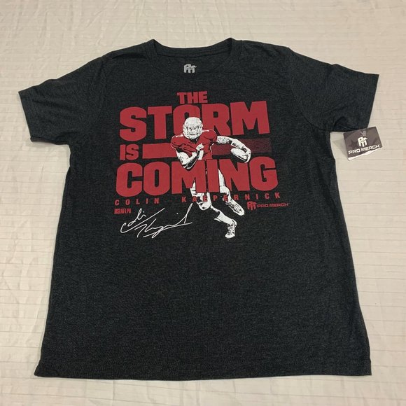 🦚 NWOT PRO MERCH COLIN KAEPERNICK BOYS SHIRT SIZE L 🦚 - Picture 1 of 7